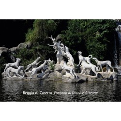 Magnete fotografico Reggia di Caserta - Fontana di Diana e Atteone con i cani