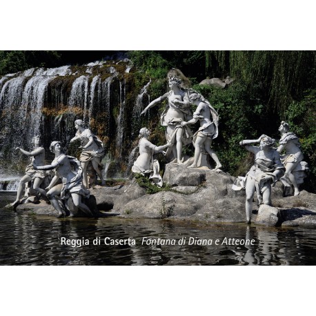 Magnete fotografico Reggia di Caserta - Fontana di Diana e Atteone