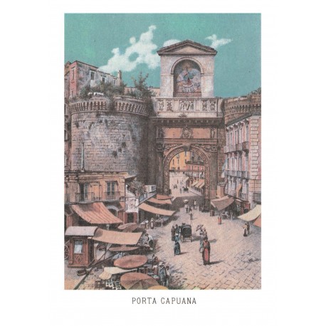 Cartolina Colonnese Porta Capuana