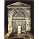 Fontana di mosaico di Pompei - Fotografia originale d`epoca fine `800