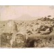 Panorama di Pompei, Strada Stabbia - Fotografia originale d`epoca di fine `800