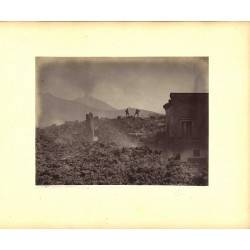 Ruine di S. Sebastiano - Fotografia originale d`epoca, fine `800