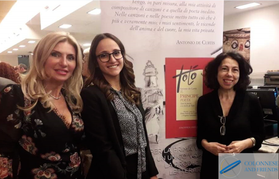 foto della presentazione del libro Antonio de Curtis, Il Principe Poeta