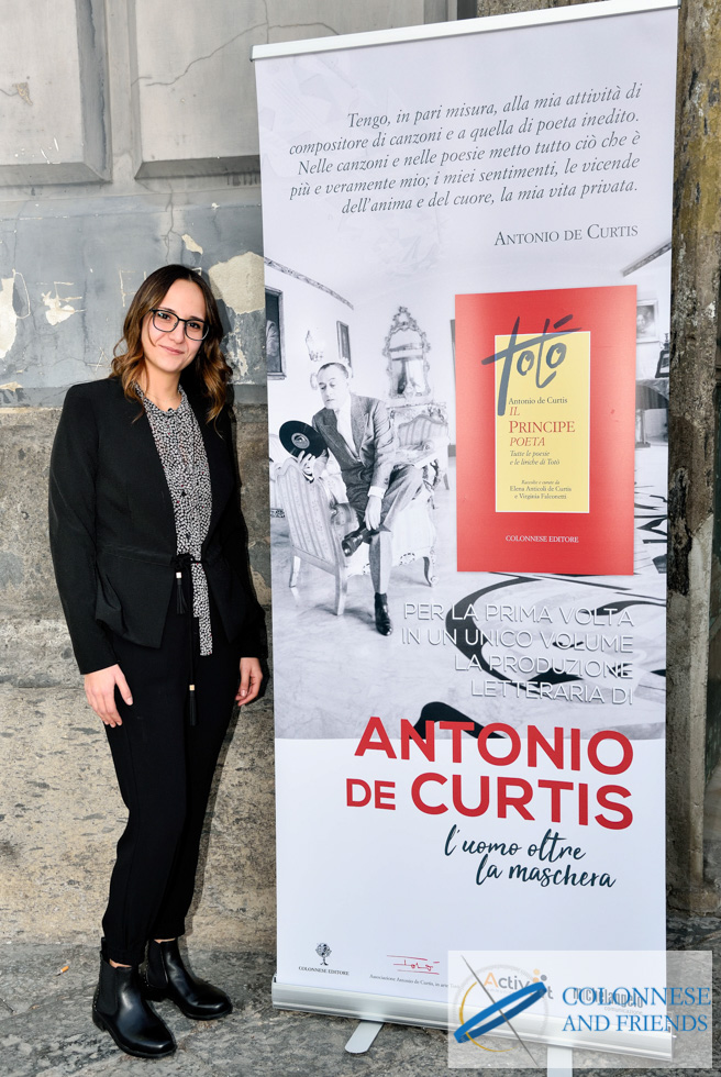 foto della presentazione del libro Antonio de Curtis, Il Principe Poeta